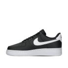 Nike Air Force 1 Low '07 Black White Pebbled Leather utcai cipő
