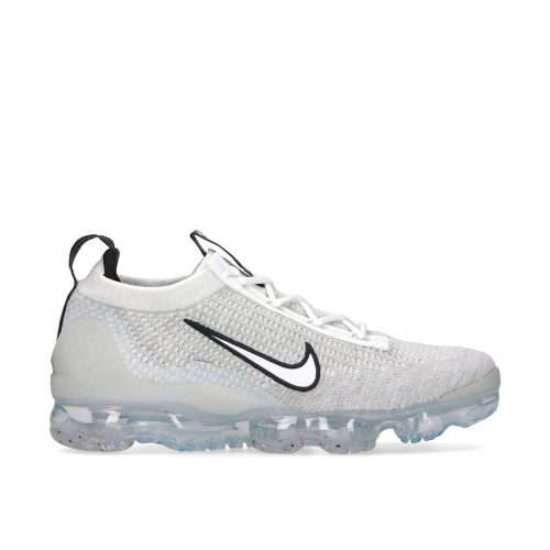 Nike Air VaporMax 2021 FK White Black Metallic Silver