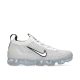 Nike Air VaporMax 2021 FK White Black Metallic Silver