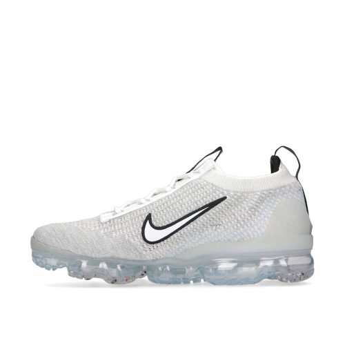 Nike Air VaporMax 2021 FK White Black Metallic Silver