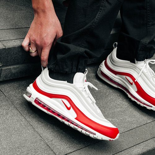 Nike Air Max 97 White University Red