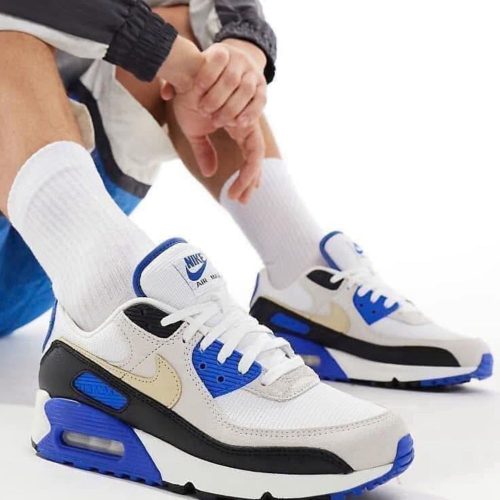 Nike Air Max 90 Khaki Racer Blue