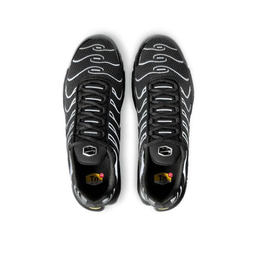 Nike Air Max Plus Premium Black Reflective férfi utcai cipő