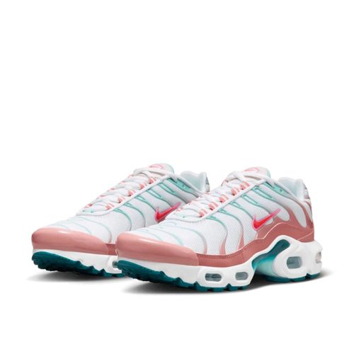 Nike Air Max Plus White Red (GS) női utcai cipő
