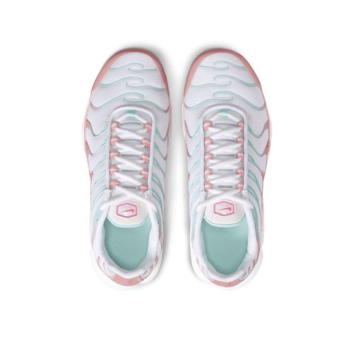Nike Air Max Plus White Red (GS) női utcai cipő