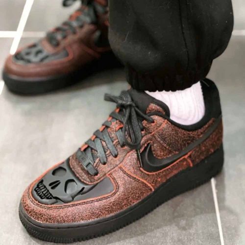 Nike Air Force 1 Low Retro QS Halloween Skull