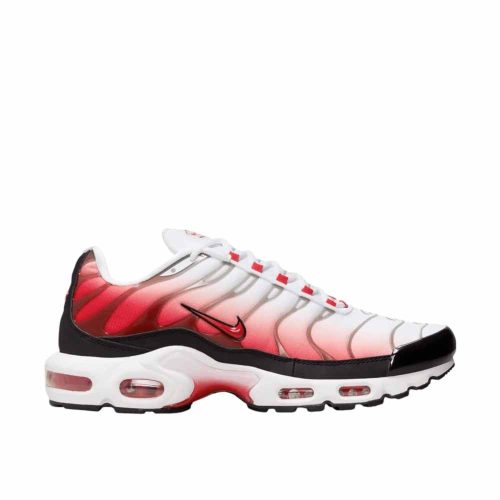 Nike Air Max Plus White Black University Red
