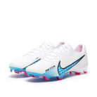 Nike Zoom Vapor 15 Academy FG/MG White Baltic Blue stoplis cipő